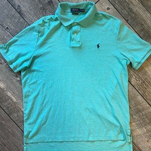 Polo by Ralph Lauren Men's Green Polo Shirt